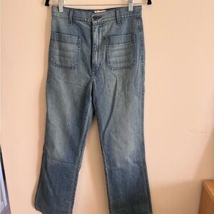 Doen Women's High Rise Blue Jeans